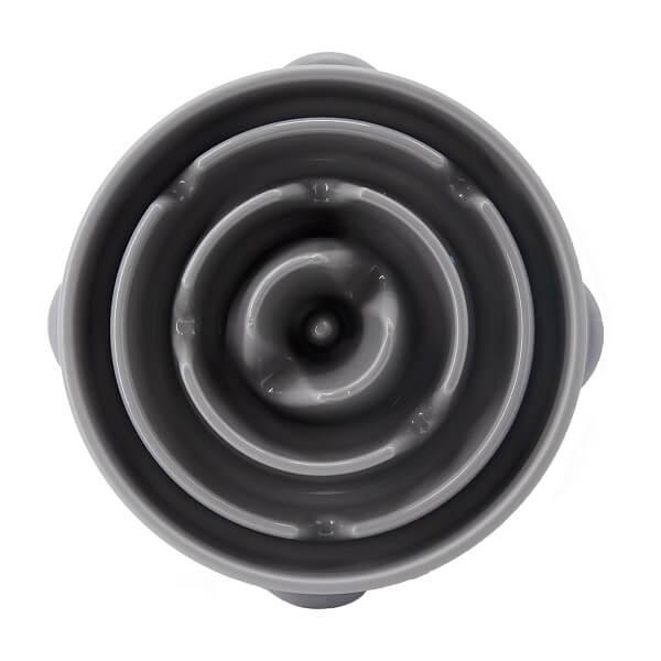 Outward Hound Fun Feeder Slo Bowl Grau Gr. L